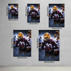 Brandon Aiyuk Art Sports Decorative Poster School Dormitory 1 Canvas Wall Art Poster Decor Gift