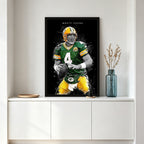 Brett Favre Art Poster 1 Canvas Wall Art Poster Decor Gift