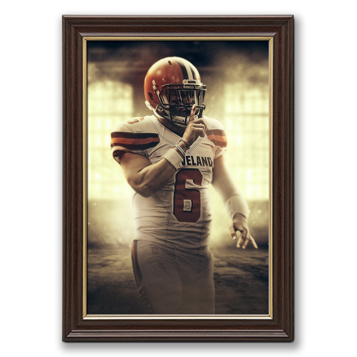 Baker Mayfield Art Sports Decorative Poster School Dormitory 2 Canvas Wall Art Poster Decor Gift