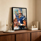 Dak Prescott Celebrity Sports Art Poster School Dining Room Decoration 2 Canvas Wall Art Poster Decor Gift