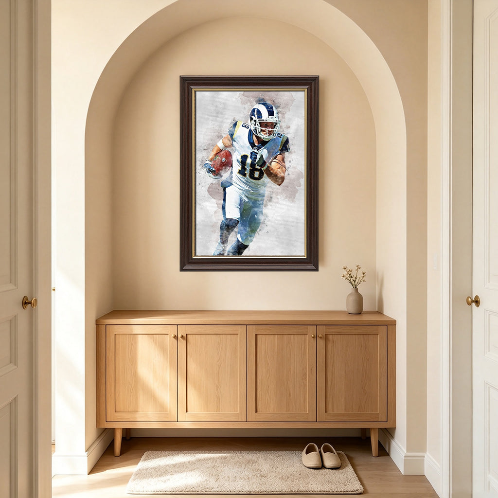 Cooper Kupp Celebrity Sports Art Poster School Dining Room Decoration 7 Canvas Wall Art Poster Decor Gift