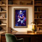 Dak Prescott Sports Celebrity Art Deco Poster 3 Canvas Wall Art Poster Decor Gift
