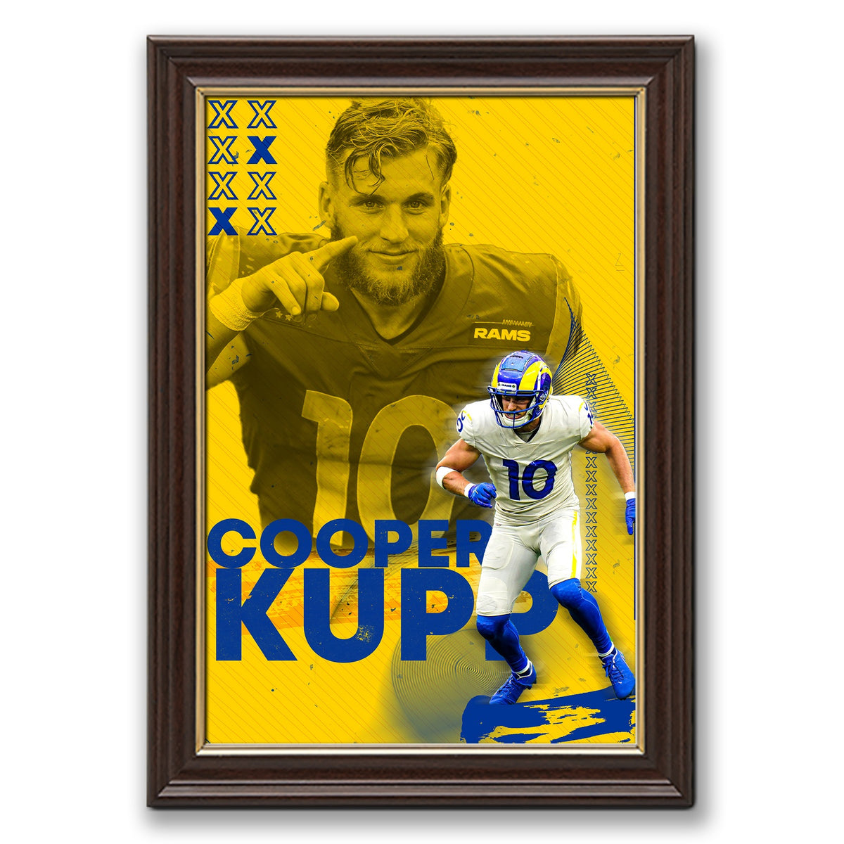 Cooper Kupp Sports Decoration Poster 4 Canvas Wall Art Poster Decor Gift