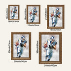 Cooper Kupp Celebrity Sports Art Poster School Dining Room Decoration 7 Canvas Wall Art Poster Decor Gift