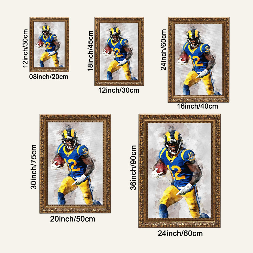 Brandin Cooks Celebrity Sports Art Poster School Dining Room Decoration 6 Canvas Wall Art Poster Decor Gift