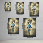 Calvin Johnson Art Sports Decorative Poster School Dormitory 2 Canvas Wall Art Poster Decor Gift
