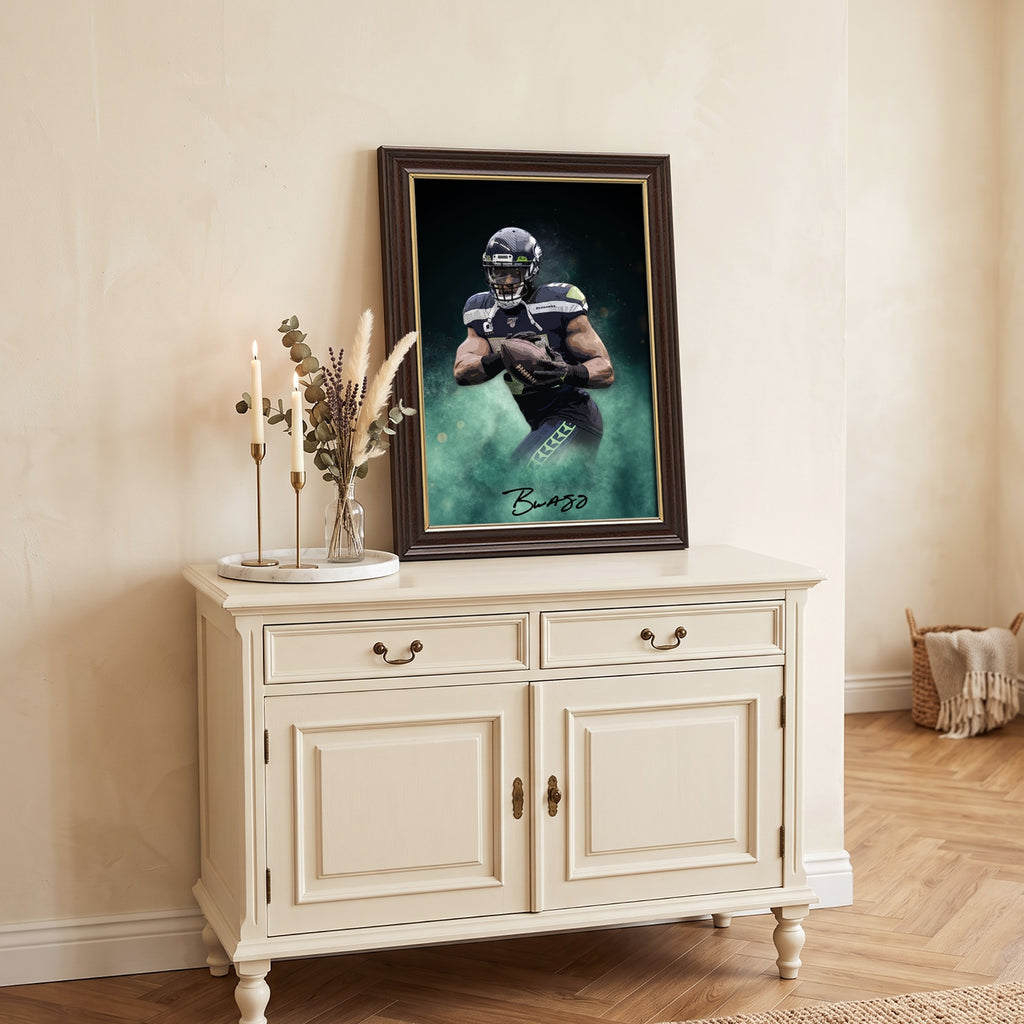 Bobby Wagner Celebrity Sports Art Poster School Dining Room Decoration 4 Canvas Wall Art Poster Decor Gift