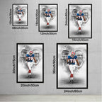Bruce Smith Celebrity Sports Art Poster School Dining Room Decoration 0 Canvas Wall Art Poster Decor Gift