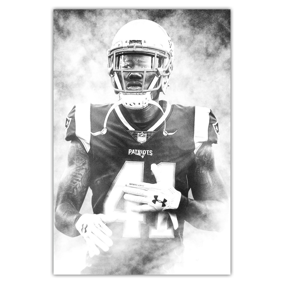 Cyrus Jones Art Sports Decorative Poster School Dormitory 6 Canvas Wall Art Poster Decor Gift