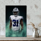 Byron Jones Celebrity Sports Art Poster School Dining Room Decoration 1 Canvas Wall Art Poster Decor Gift