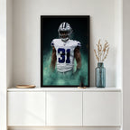 Byron Jones Celebrity Sports Art Poster School Dining Room Decoration 1 Canvas Wall Art Poster Decor Gift