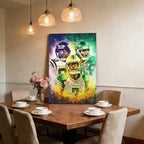 Cris Carter Duron Carter Kenny Stafford Art Sports Decorative Poster School Dormitory 4 Canvas Wall Art Poster Decor Gift