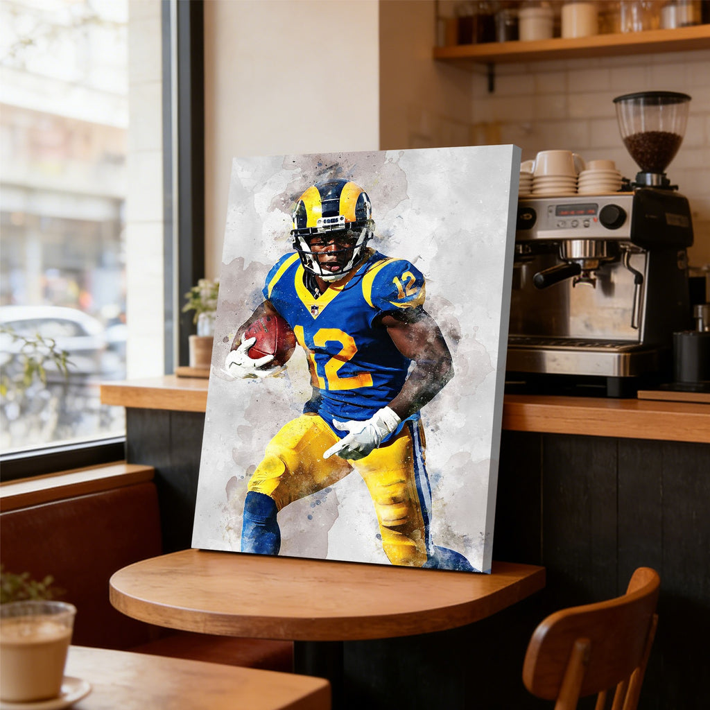 Brandin Cooks Celebrity Sports Art Poster School Dining Room Decoration 6 Canvas Wall Art Poster Decor Gift