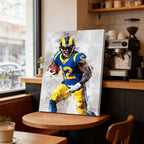 Brandin Cooks Celebrity Sports Art Poster School Dining Room Decoration 6 Canvas Wall Art Poster Decor Gift