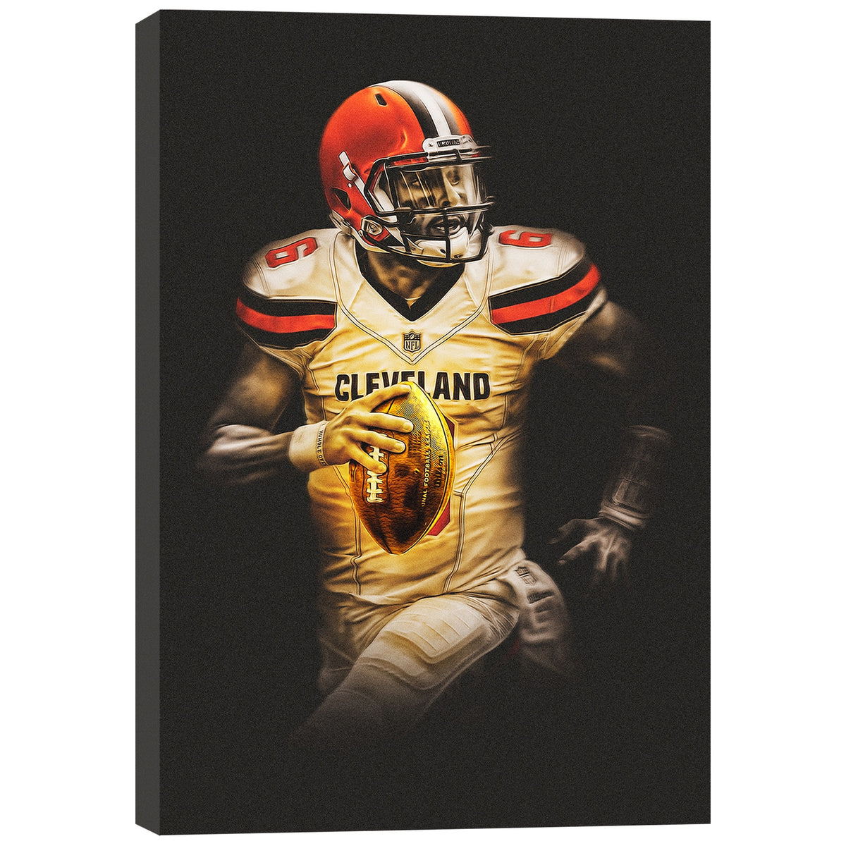 Baker Mayfield Art Sports Decorative Poster School Dormitory 1 Canvas Wall Art Poster Decor Gift
