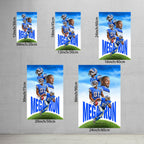 Calvin Johnson Celebrity Sports Art Poster School Dining Room Decoration 6 Canvas Wall Art Poster Decor Gift