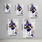 Dalvin Cook Celebrity Sports Art Poster School Dining Room Decoration 3 Canvas Wall Art Poster Decor Gift