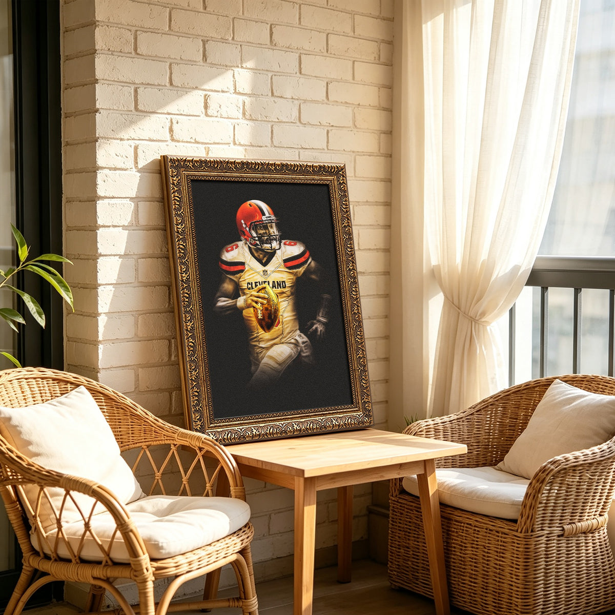 Baker Mayfield Art Sports Decorative Poster School Dormitory 1 Canvas Wall Art Poster Decor Gift