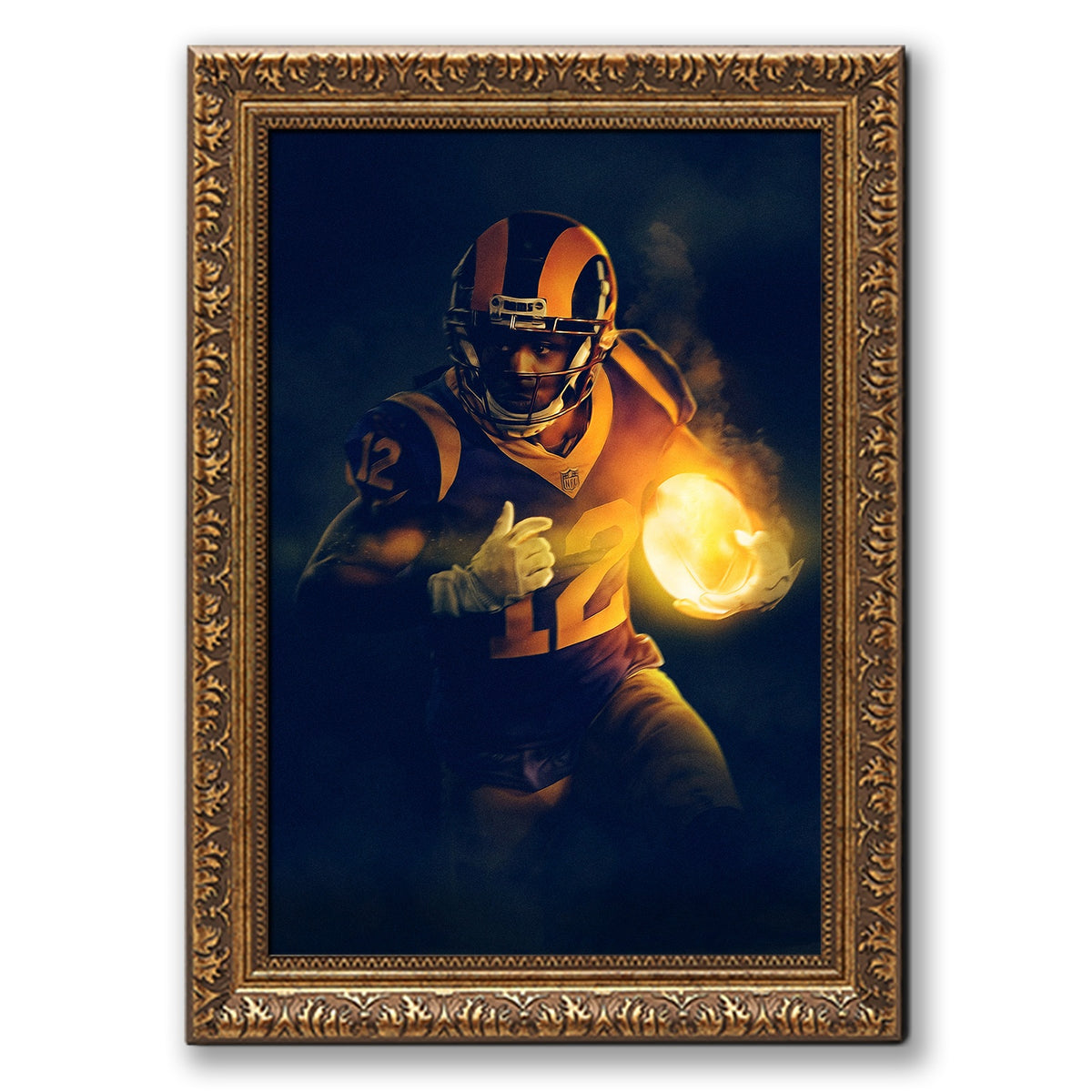 Brandin Cooks Art Sports Decorative Poster School Dormitory 0 Canvas Wall Art Poster Decor Gift
