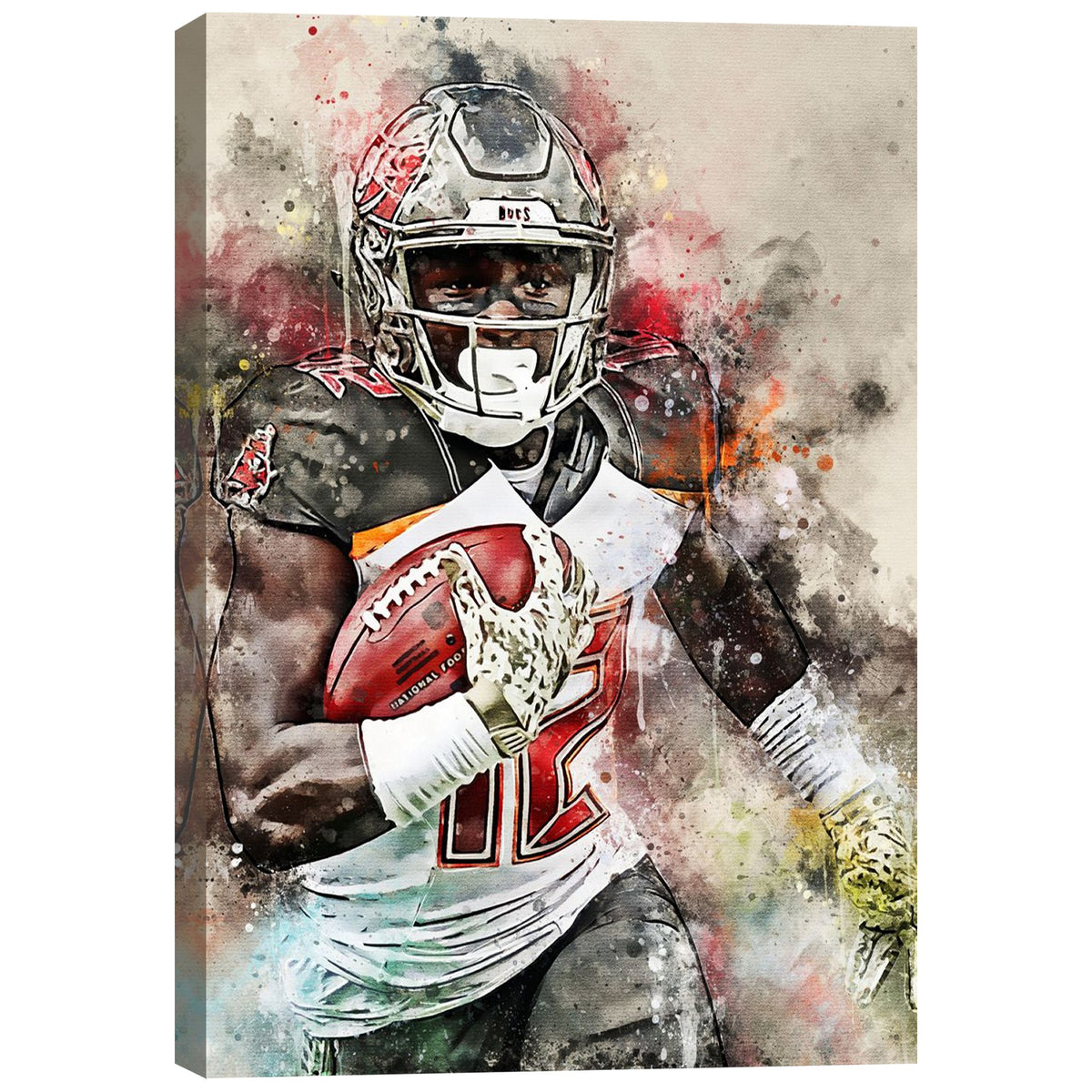 Chris Godwin Art Sports Decorative Poster School Dormitory 8 Canvas Wall Art Poster Decor Gift
