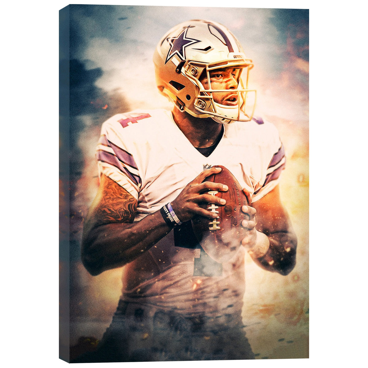 Dak Prescott Celebrity Sports Art Poster School Dining Room Decoration 8 Canvas Wall Art Poster Decor Gift