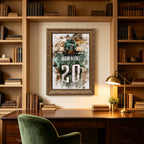 Brian Dawkins Art Poster 0 Canvas Wall Art Poster Decor Gift