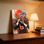 Baker Mayfield Celebrity Sports Art Poster School Dining Room Decoration 3 Canvas Wall Art Poster Decor Gift