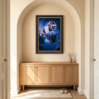 CeeDee Lamb Art Sports Decorative Poster School Dormitory 3 Canvas Wall Art Poster Decor Gift