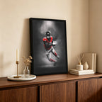 Calvin Ridley Art Sports Decorative Poster School Dormitory 6 Canvas Wall Art Poster Decor Gift