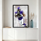 Dalvin Cook Celebrity Sports Art Poster School Dining Room Decoration 3 Canvas Wall Art Poster Decor Gift