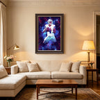 Dak Prescott Sports Celebrity Art Deco Poster 2 Canvas Wall Art Poster Decor Gift