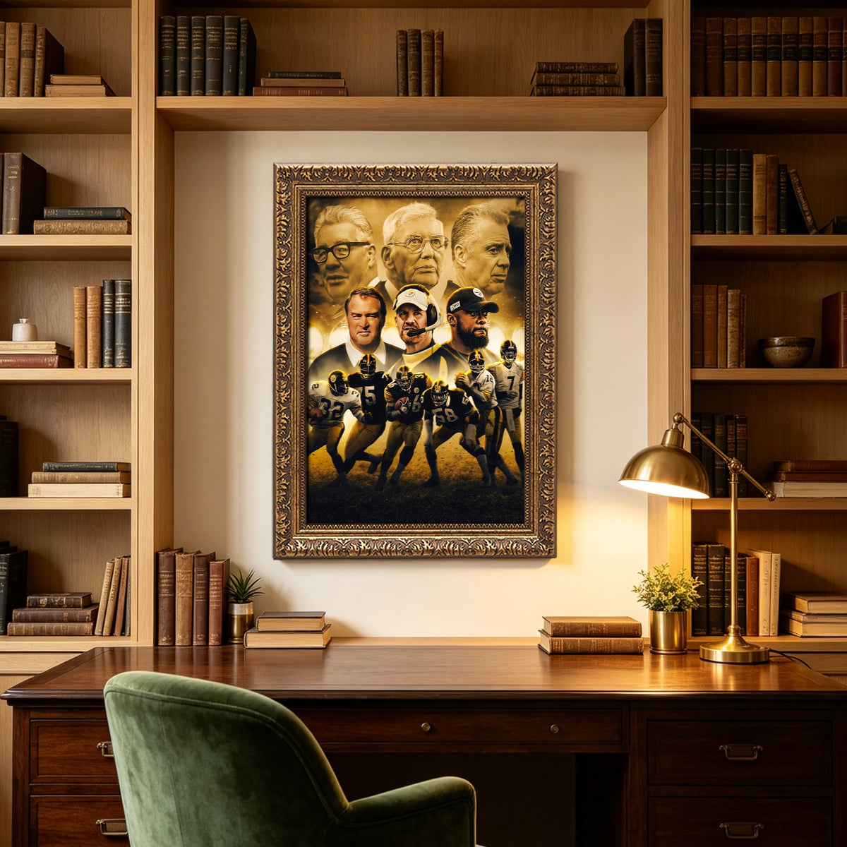 Ben Roethlisberger Art Sports Decorative Poster School Dormitory 0 Canvas Wall Art Poster Decor Gift