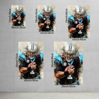 Cam Newton Celebrity Sports Art Poster School Dining Room Decoration 0 Canvas Wall Art Poster Decor Gift