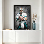 Dan Marino Celebrity Sports Art Poster School Dining Room Decoration 0 Canvas Wall Art Poster Decor Gift
