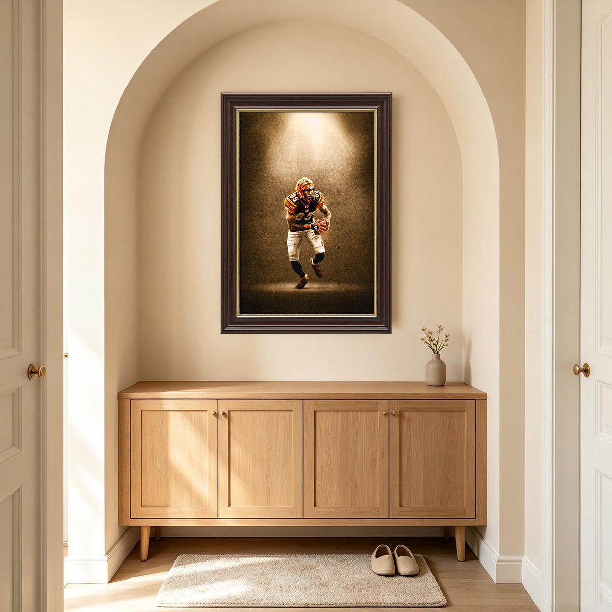 Chad Johnson Art Sports Decorative Poster School Dormitory 9 Canvas Wall Art Poster Decor Gift