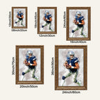 Dak Prescott 1Celebrity Sports Art Poster School Dining Room Decoration 0 Canvas Wall Art Poster Decor Gift