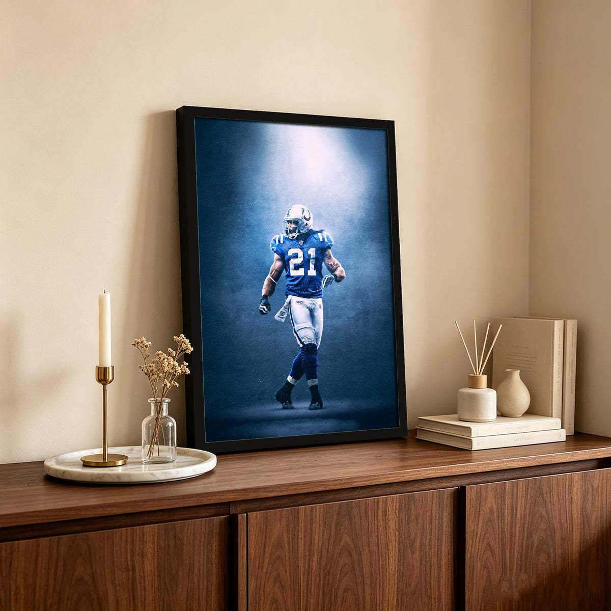 Bob Sanders Art Sports Decorative Poster School Dormitory 7 Canvas Wall Art Poster Decor Gift