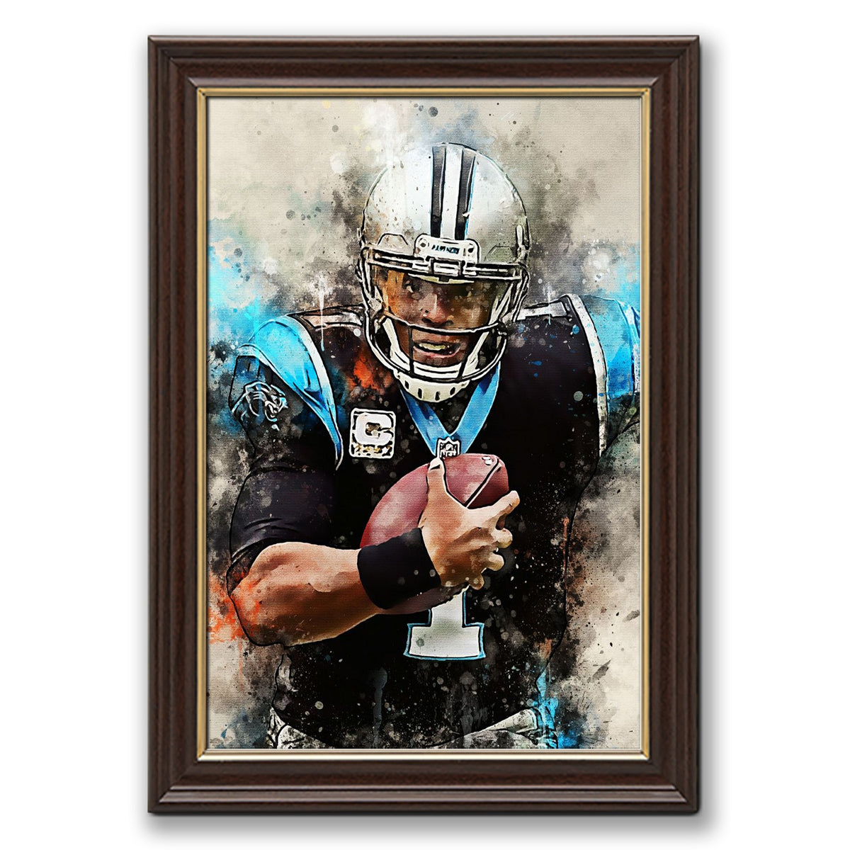 Cam Newton Celebrity Sports Art Poster School Dining Room Decoration 0 Canvas Wall Art Poster Decor Gift