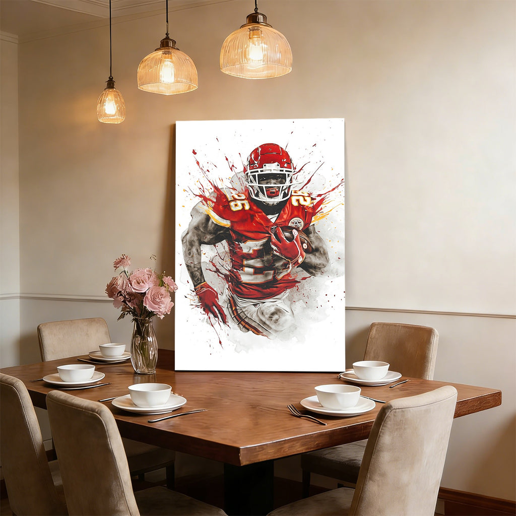 Damien Williams Art Sports Decorative Poster School Dormitory 8 Canvas Wall Art Poster Decor Gift