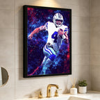 Dak Prescott Sports Celebrity Art Deco Poster 1 Canvas Wall Art Poster Decor Gift
