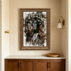 Brian Dawkins Art Poster 8 Canvas Wall Art Poster Decor Gift