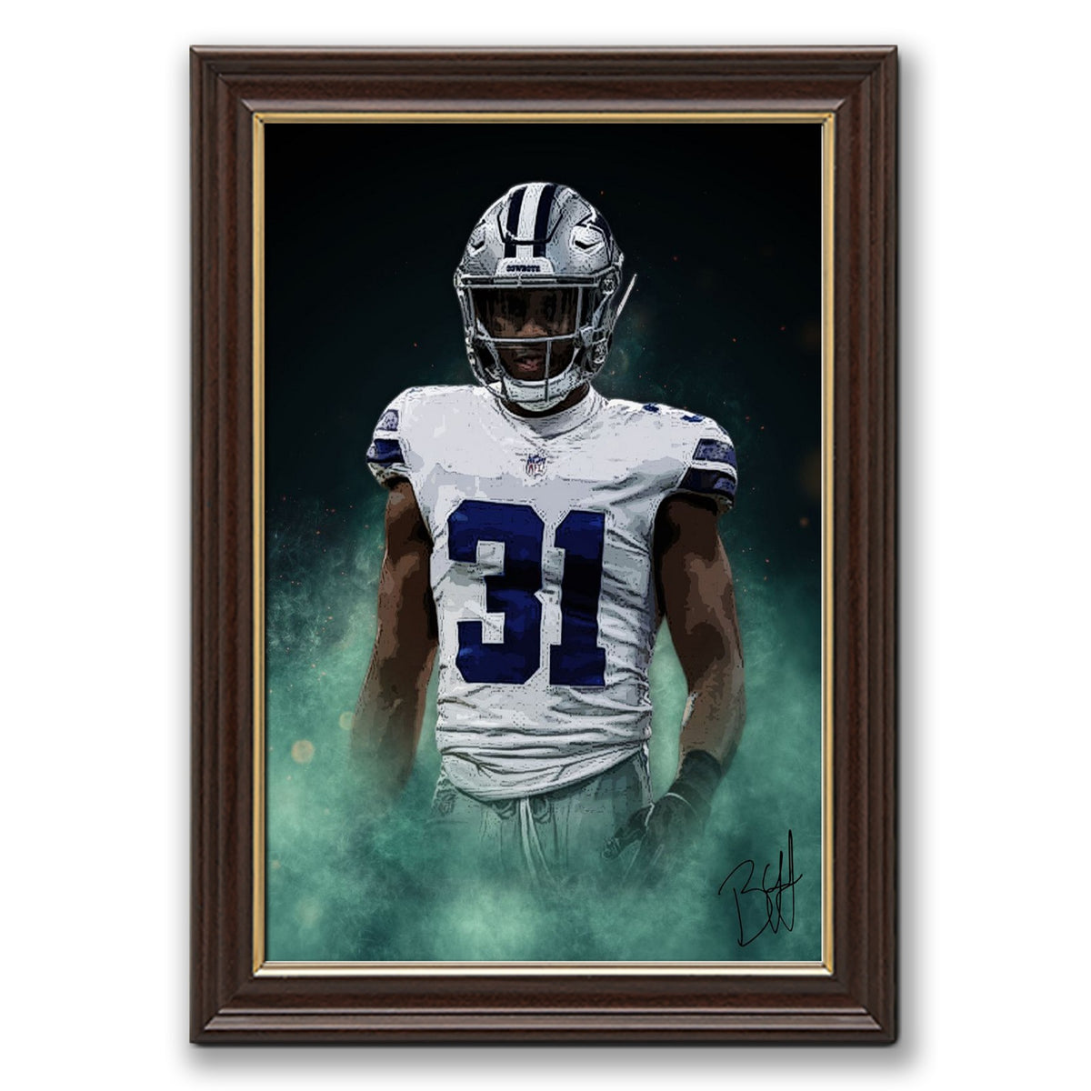 Byron Jones Celebrity Sports Art Poster School Dining Room Decoration 1 Canvas Wall Art Poster Decor Gift