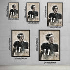 Carson Wentz Sports Celebrity Art Deco Poster 1 Canvas Wall Art Poster Decor Gift