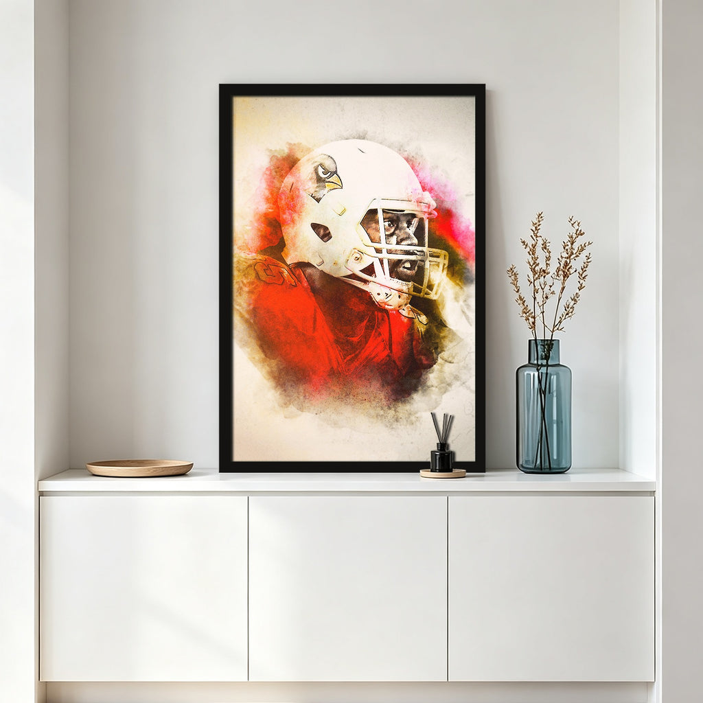 Chandler Jones Art Sports Decorative Poster School Dormitory 5 Canvas Wall Art Poster Decor Gift