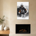 Charles Woodson Art Sports Decorative Poster School Dormitory 2 Canvas Wall Art Poster Decor Gift
