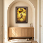 Barry Sanders Art Sports Decorative Poster School Dormitory 9 Canvas Wall Art Poster Decor Gift