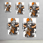 Baker Mayfield Art Poster 1 Canvas Wall Art Poster Decor Gift