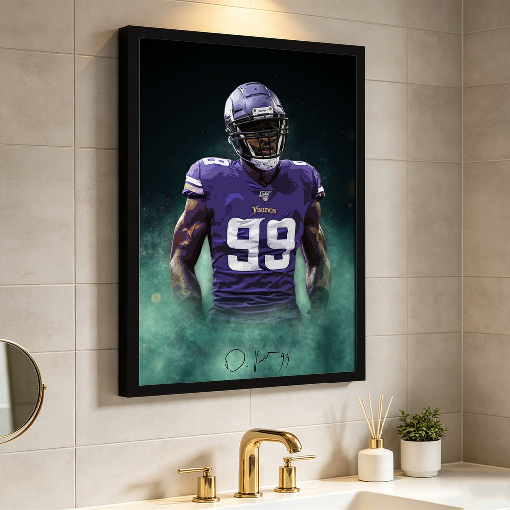 Danielle Hunter Celebrity Sports Art Poster School Dining Room Decoration 7 Canvas Wall Art Poster Decor Gift