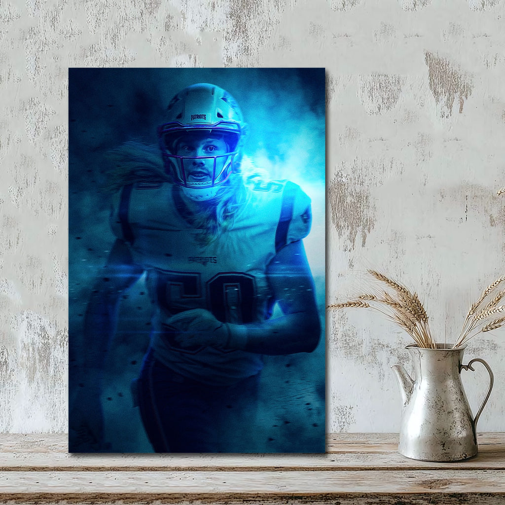 Chase Winovich Art Sports Decorative Poster School Dormitory 9 Canvas Wall Art Poster Decor Gift