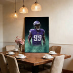 Danielle Hunter Celebrity Sports Art Poster School Dining Room Decoration 7 Canvas Wall Art Poster Decor Gift